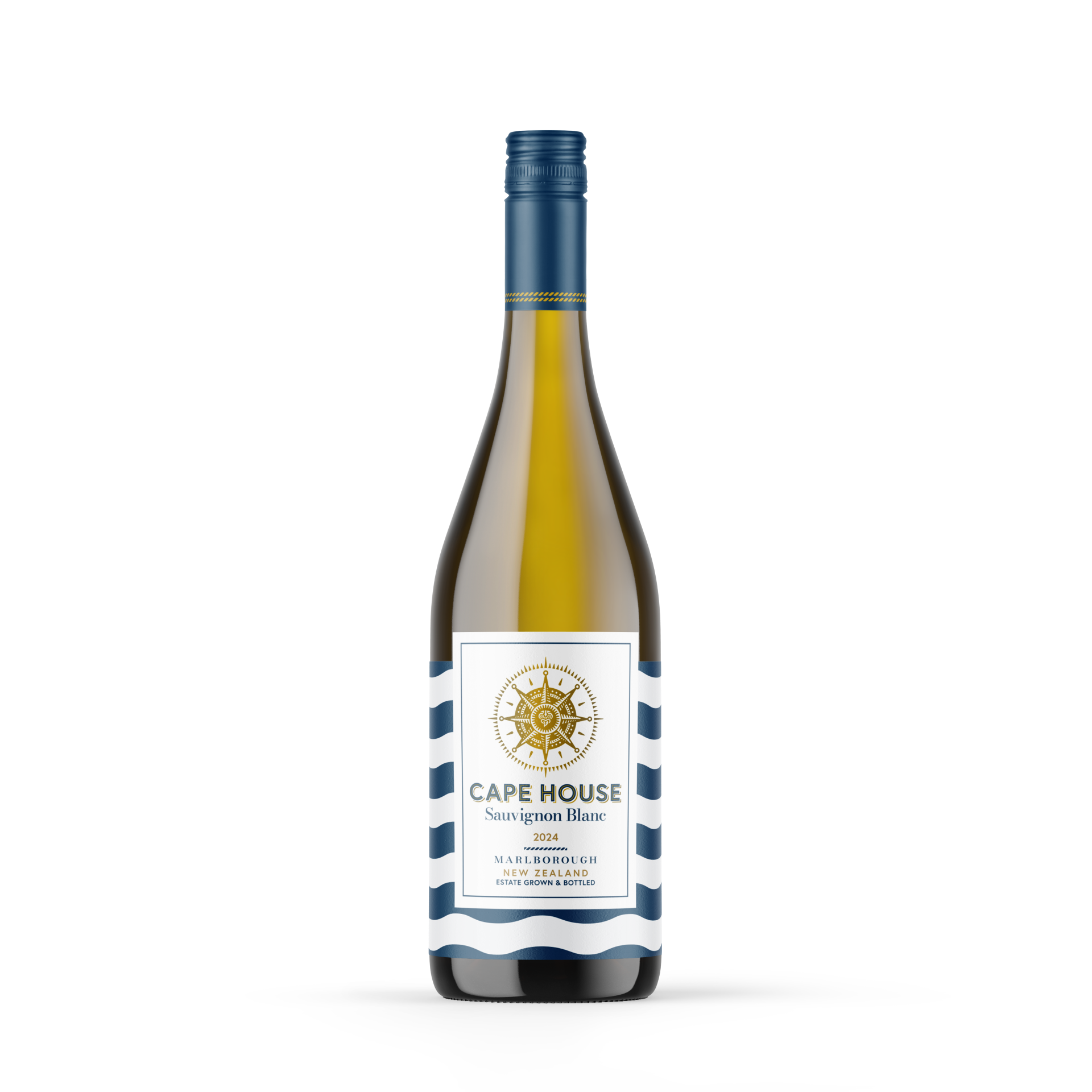 Cape House Sauvignon Blanc bottle with screw cap