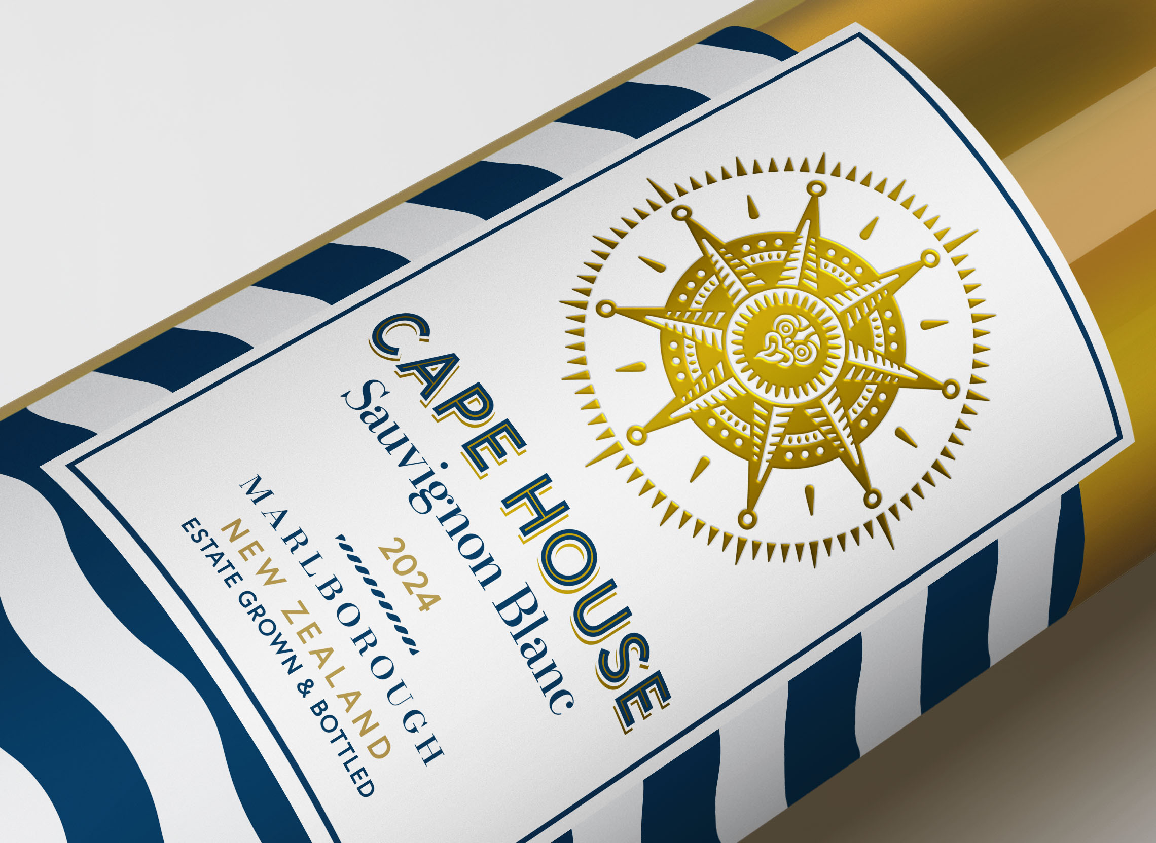 Cape House Sauvignon Blanc label